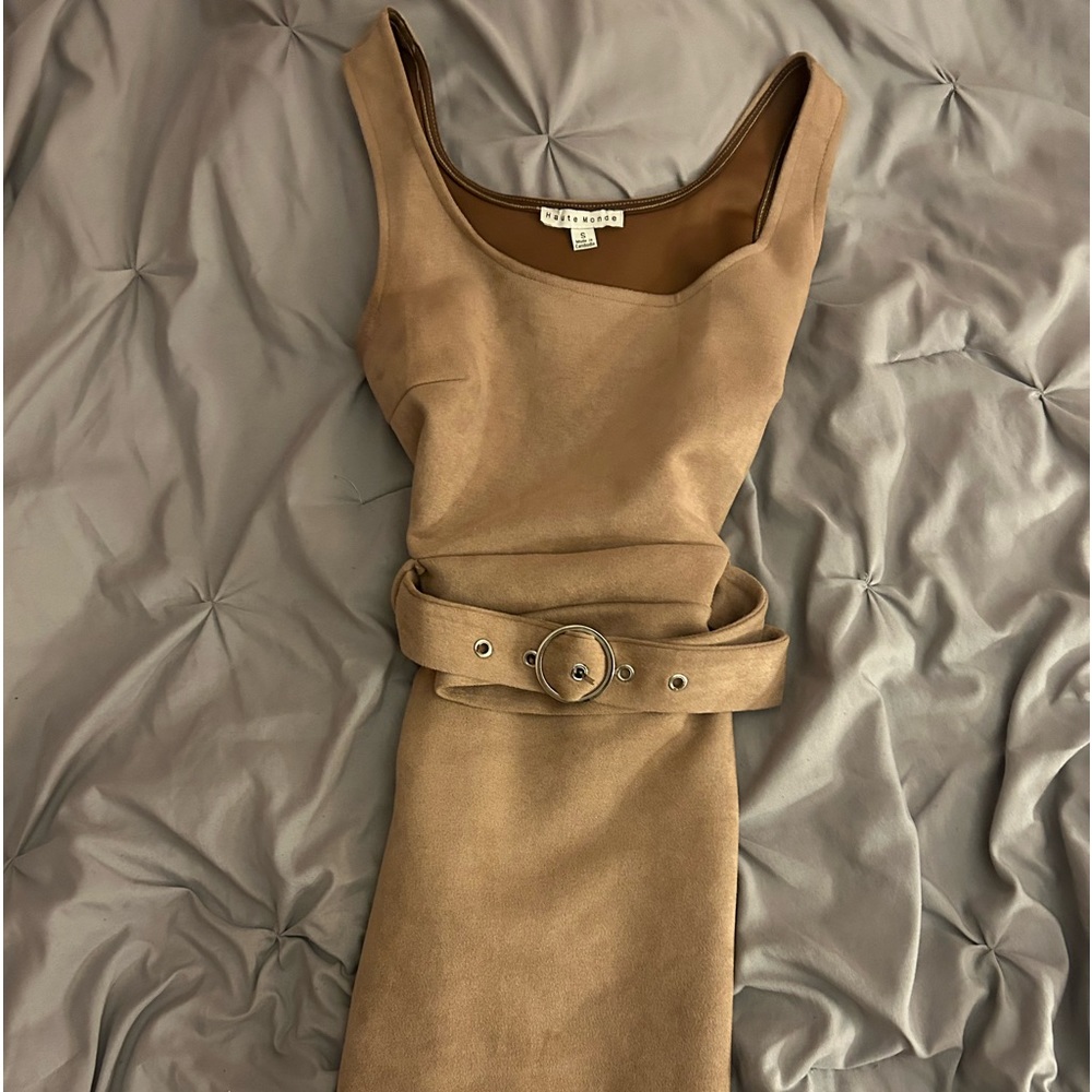 Hate Monde Brown soft dress